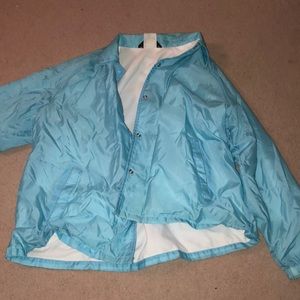 Teal jacket